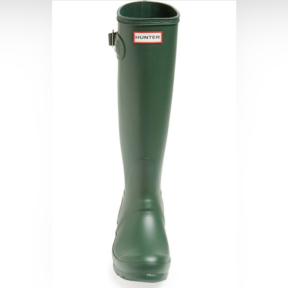 Hunter Shoes - Hunter Original Tall Rain Boot - Hunter Green, 9 EUC